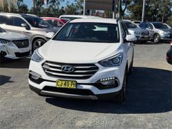 2016 HYUNDAI SANTA FE ACTIVE CRDi (4x4) DM SERIES II (DM3) White