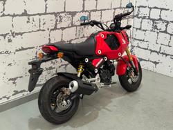 2021 Honda Grom (MSX125) MSX Red