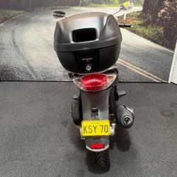 2013 APRILIA SCARABEO 125 Black