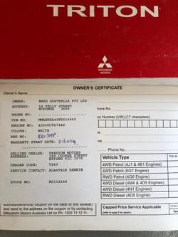 2014 Mitsubishi Triton GLX