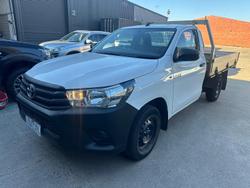 2019 Toyota Hilux Workmate TGN121R 4x2 Glacier White
