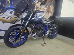 2016 Yamaha MT-03 (MT03LA) (ABS) SILVER