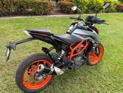 2021 Ktm 390 DUKE SILVER