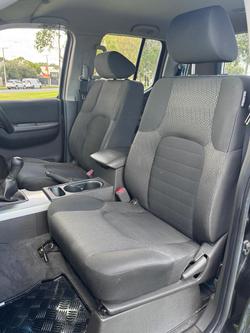 2013 Nissan Navara ST D40 Series 6 4X4 Dual Range Midnight Black