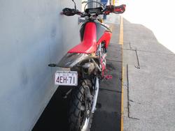 2016 Honda CRF250L RED