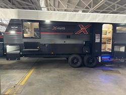 2026 JB Caravans 23'6 Dirt Roader Xtreme Rear Club Save $13,690 Was $136,900