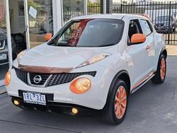 2014 Nissan JUKE ST F15 MY14 Ivory Pearl