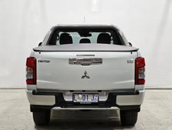2018 Mitsubishi Triton GLS MQ MY18 4X4 Dual Range White