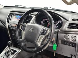 2018 Mitsubishi Triton GLS MQ MY18 4X4 Dual Range White