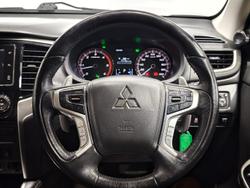 2018 Mitsubishi Triton GLS MQ MY18 4X4 Dual Range White