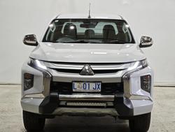 2018 Mitsubishi Triton GLS MQ MY18 4X4 Dual Range White