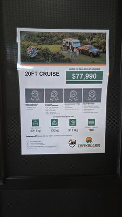 2026 Traveller Cruise 20 Save $7,799 Was $77,990