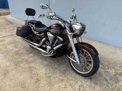2007 Yamaha XV1900A Red