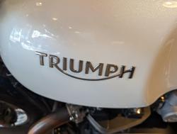 2018 Triumph Thruxton 1200 R Thruxton White