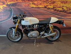 2018 Triumph Thruxton 1200 R Thruxton White