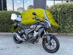 2018 Honda CB500X Black