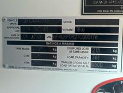 2026 JB Caravans Gator X 18'6 Front Door L Lounge