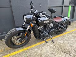 2018 Indian SCOUT BOBBER THUNDER BLACK BLACK