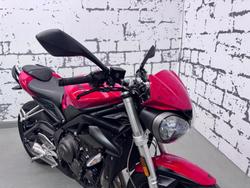 2018 Triumph Street Triple S Street Triple Red