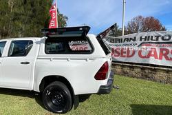 2023 Toyota Hilux Workmate GUN125R 4X4 Dual Range Glacier White