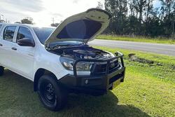 2023 Toyota Hilux Workmate GUN125R 4X4 Dual Range Glacier White