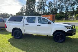 2023 Toyota Hilux Workmate GUN125R 4X4 Dual Range Glacier White