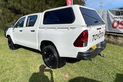 2023 Toyota Hilux Workmate GUN125R 4X4 Dual Range Glacier White