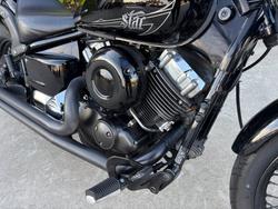 2018 Yamaha XVS650 V-STAR CUSTOM Black
