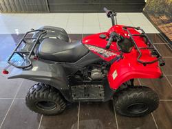 2024 Yamaha GRIZZLY 110 RED