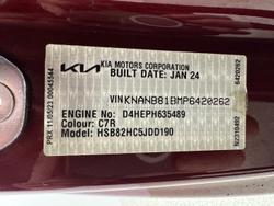 2024 Kia Carnival S KA4 PE MY25 Flare Red