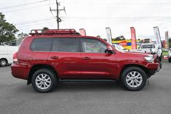 2020 Toyota Landcruiser VX VDJ200R 4X4 Dual Range Merlot Red