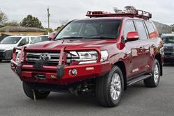 2020 Toyota Landcruiser VX VDJ200R 4X4 Dual Range Merlot Red