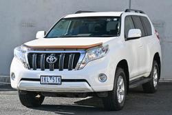 2017 Toyota Landcruiser Prado GXL GDJ150R 4X4 Dual Range Glacier White