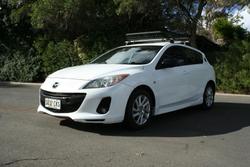 2013 Mazda 3 Maxx Sport BL Series 2 MY13 Crystal White Pearl