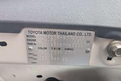 2022 Toyota Hilux Workmate