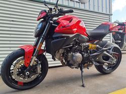 2026 Ducati Monster + 890 Monster Red