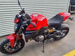 2026 Ducati Monster + 890 Monster Red