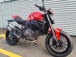 2026 Ducati Monster + 890 Monster Red