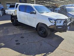 2024 Toyota Hilux SR GUN126R 4X4 Dual Range Glacier White