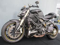 2012 DUCATI STREETFIGHTER 848 Black