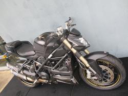 2012 DUCATI STREETFIGHTER 848 Black