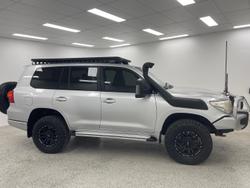 2012 Toyota Landcruiser GXL VDJ200R MY12 4X4 Constant Silver Pearl