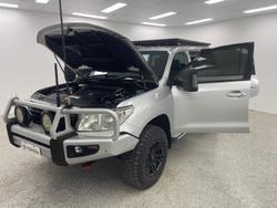 2012 Toyota Landcruiser GXL VDJ200R MY12 4X4 Constant Silver Pearl