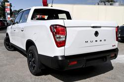 2025 KGM SsangYong Musso Ultimate Q261 MY24 4X4 Dual Range Grand White
