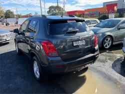 2016 HOLDEN TRAX LS TJ MY16 GREY