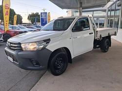 2021 Toyota Hilux Workmate TGN121R 4x2 Glacier White