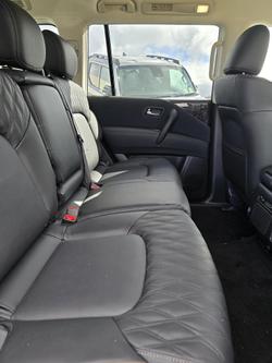 2026 Nissan Patrol Ti Y62 MY26 4X4 Dual Range Moonstone White