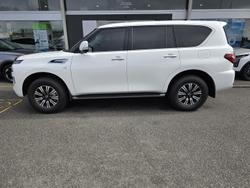 2026 Nissan Patrol Ti Y62 MY26 4X4 Dual Range Moonstone White