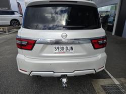 2026 Nissan Patrol Ti Y62 MY26 4X4 Dual Range Moonstone White