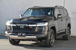 2026 Toyota Landcruiser GR Sport FJA300R 4X4 Dual Range Eclipse Black